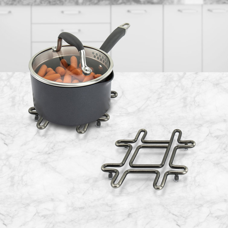 Ivy Bronx Novelty Trivet Metal 1 Piece Trivet Wayfair